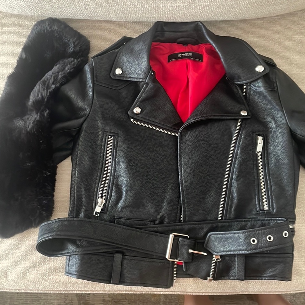 COPY - Zara leather jacket